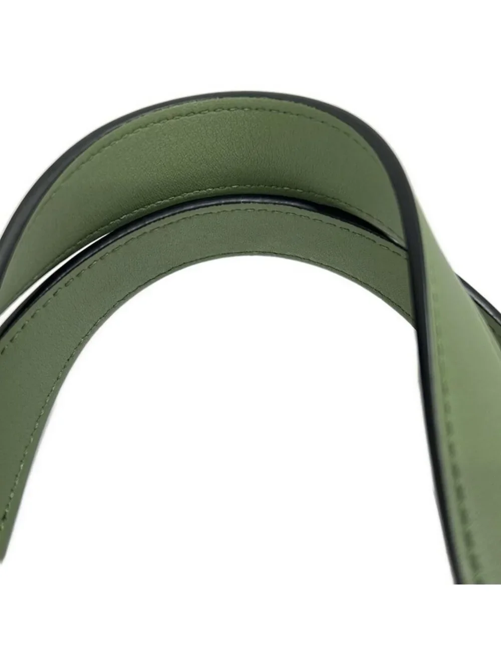 Loewe Handbag Basket Bag Small Beige Green Leather